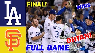 LA Dodgers vs. SF Giants [FULL GAME] May 13, 2024 | MLB Season 2024