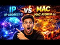 IP Address vs MAC Address in Hindi | Difference Explained | Networking Basics
