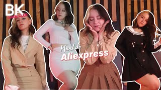 VLOG #5: LATINA PROBANDOSE ROPA COREANA | HAUL DE ALIEXPRESS screenshot 1