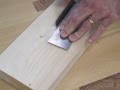 Filing the Corners of Plane Irons Filing the Corners of Plane Irons