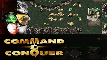 🔴⁴ᴷ⁶⁰ Veterancy Mod C&C Tiberian Dawn Remastered | Tiberium Garden | GDI vs NOD