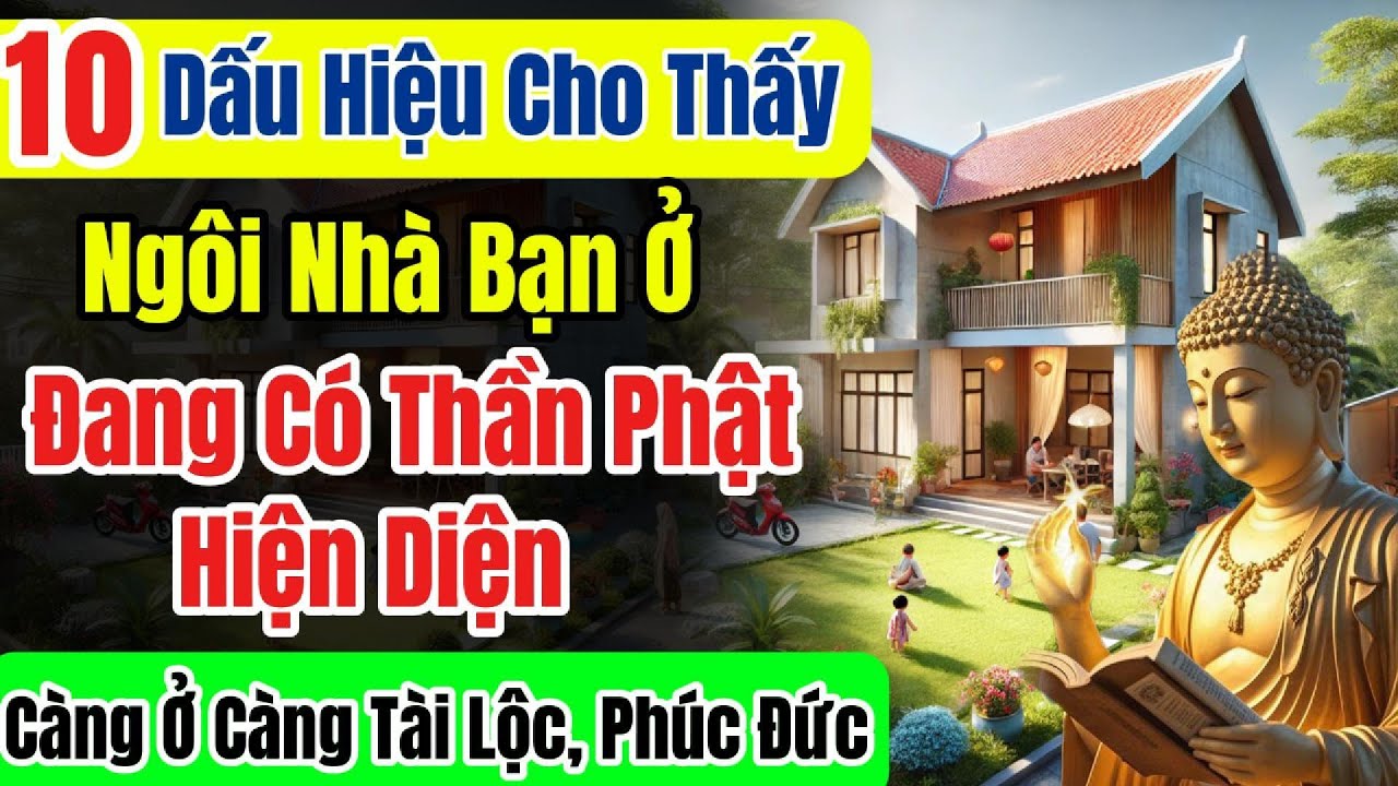 10 dấu hiệu Ngôi nhà bạn ở Đang có Thần Phật hiện diện, càng ở càng giàu, phúc đức