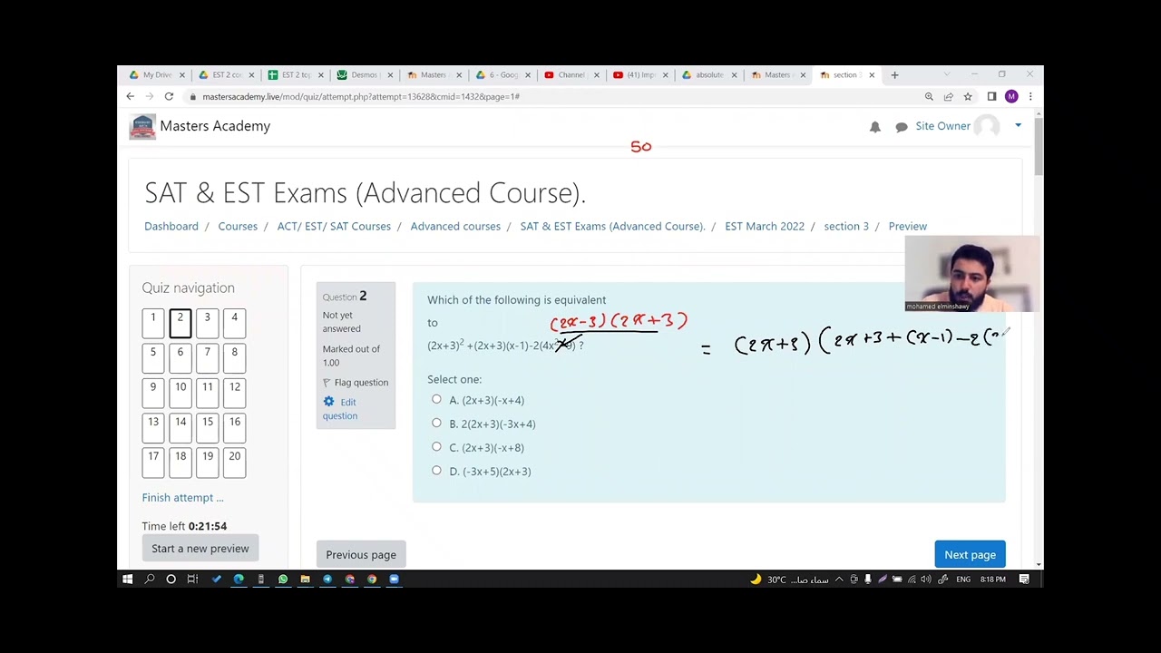 Section 3 Question 2 - YouTube