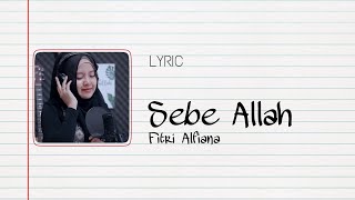 SEBE ALLAH - ALPHA BLONDY | COVER BY FITRI ALFIANA | LYRIC