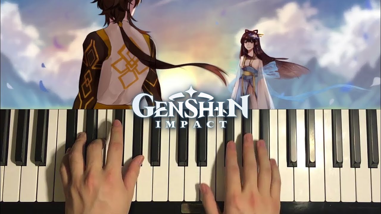 How To Play Genshin Impact Lovers' Oath (Piano Tutorial Lesson
