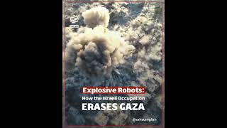 Explosive Robots: how the Israeli occupation erases Gaza