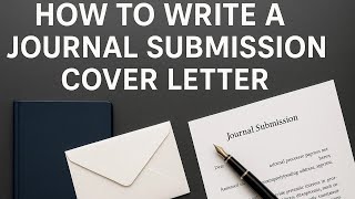 How to Write a Journal Submission Cover Letter (Step-by-Step Guide)