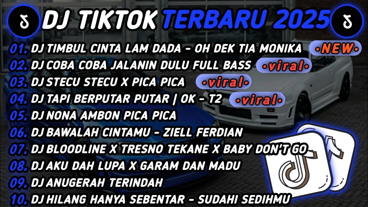 DJ TIKTOK TERBARU 2025 🎵DJ TIMBUL CINTA LAM DADA - OH DEK TIA MONIKA 🎵DJ COBA COBA JALANIN DULU 🔥