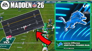 HOW TO RUN THE MOST TOXIC RUNNING SCHEME IN MADDEN 26!!!!
