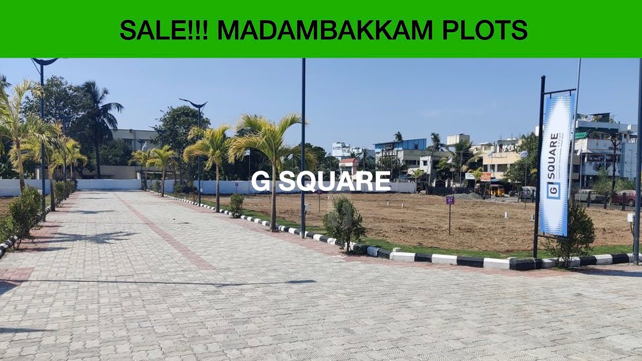 SALE!!! MADAMBAKKAM PLOTS CHENNAI Hurry Up plot land sale Chennai