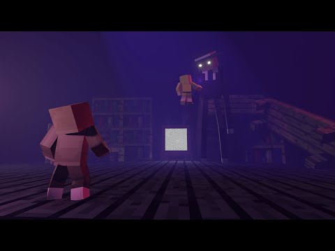 Mono Meet Thin Man | Little Nightmare II X Minecraft Animation - Part 1