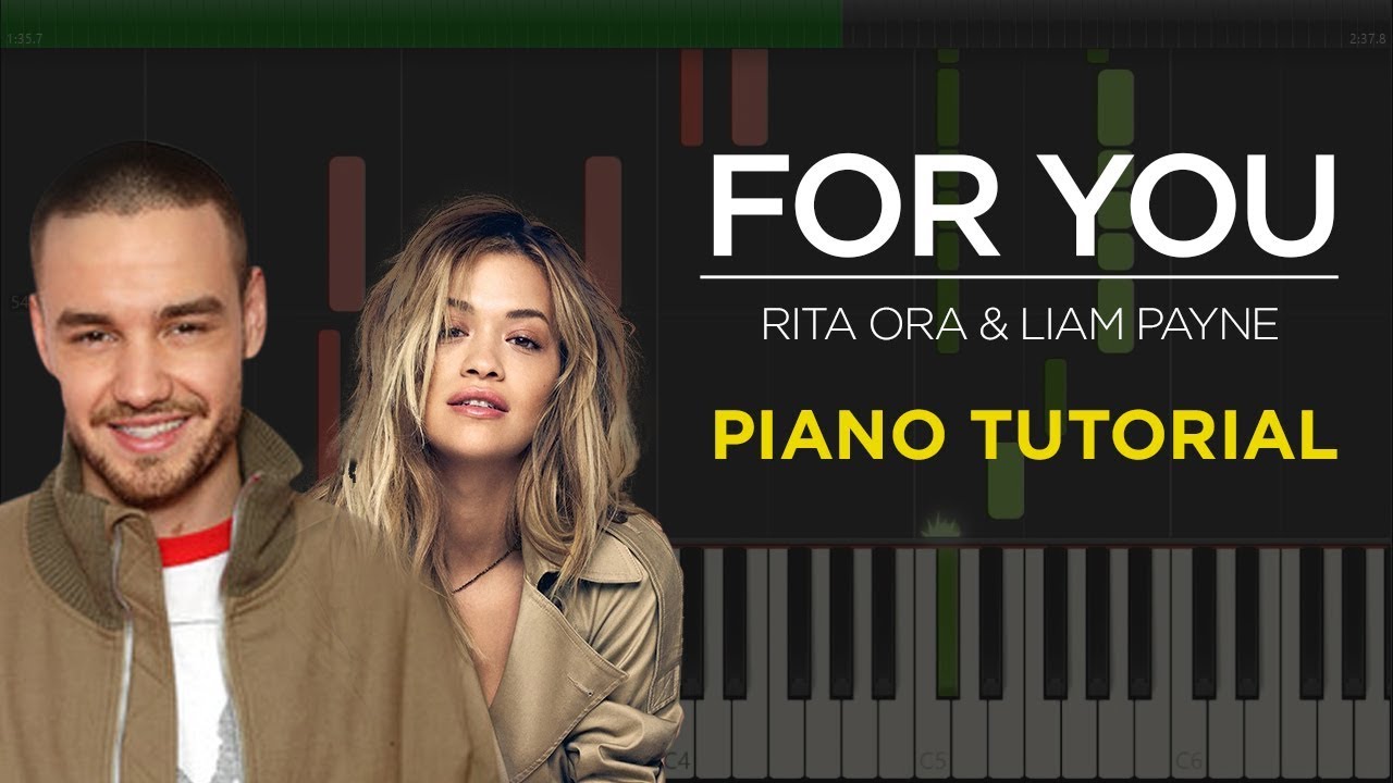 For You - Liam Payne ft. Rita Ora - Fifty Shades Freed | Piano Tutorial by Velisen Keys