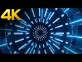 4k Abstract OLED Screensaver Neon Blue Light Party Disco TV background Video Loops  Animation
