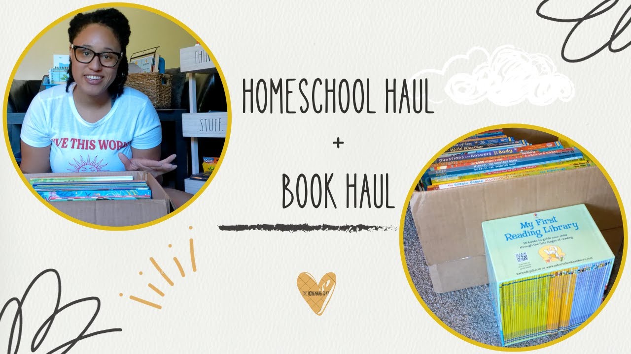 Homeschool Haul | Book Haul - YouTube