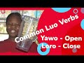 EP6 Common Verbs To Help You Learn Luo Language The 52 Week Challenge
