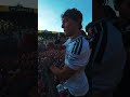 The first local to win at Monza in 60 years.Your moment, Italian fans 😍 #f1 #mercedesf1