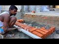 Excellent House Stair Build with amazing idea in _do creative Bricklaying|using by sand and cement