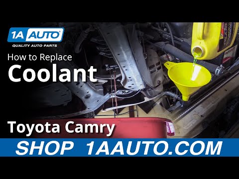 How to Drain and Fill Your Radiator 97-01 Toyota Camry