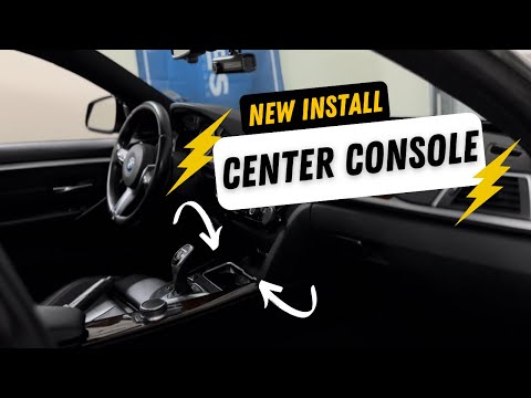 BMW Wireless Charging DIY, Install – Lighting Console F32, F36