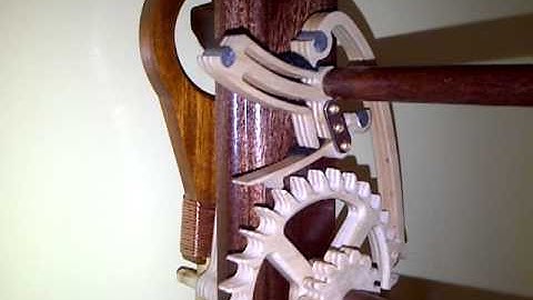 Grasshopper Escapement Clock