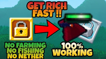 HOW TO GET RICH FAST | Pixel Worlds