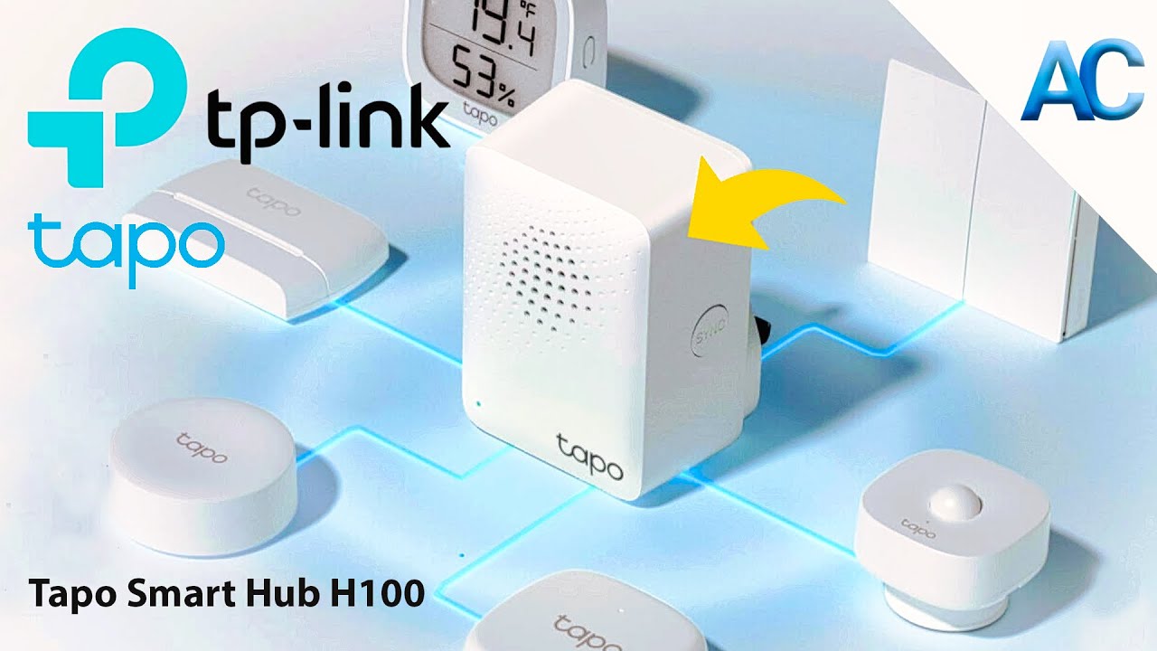 TP-Link Tapo H100 Smart Hub  Un Hub, un Campanello, e un sistema di  Allarme, tutto insieme! 