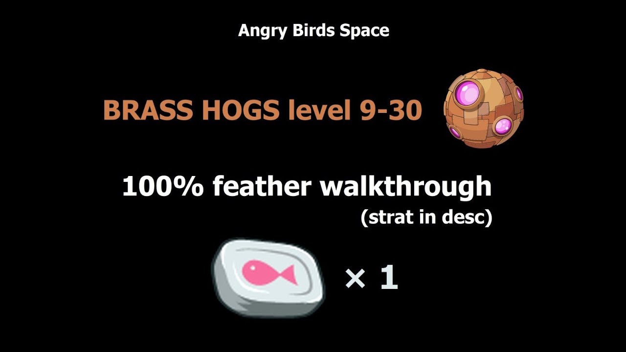 AB Space — Brass Hogs 9-30 — Space Eagle 100% feather, using 1 sardine can