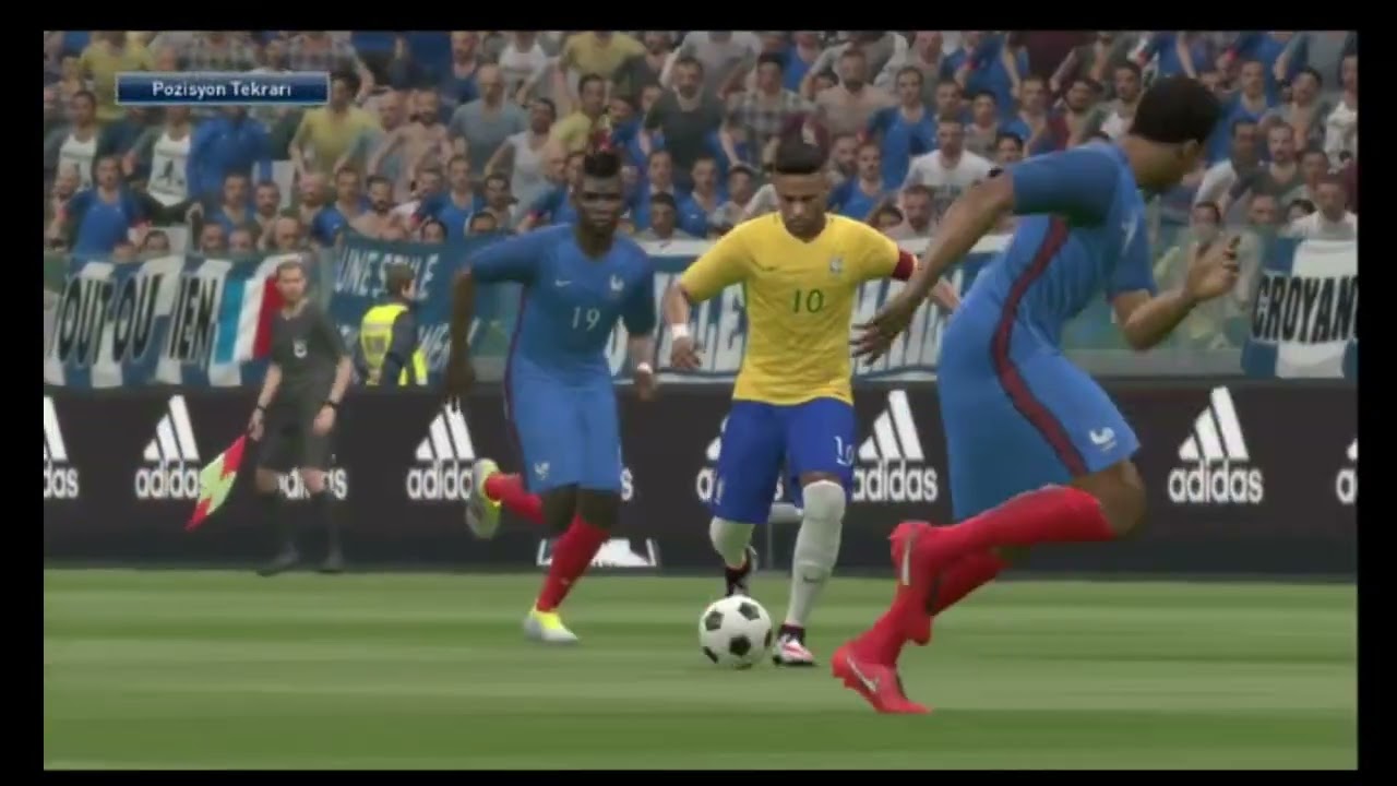 FransaVSBrezilya😱|Pes 2016