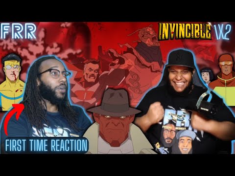Invincible Season 1x2 "Here Goes Nothing" Reaction | Alien Invasion 👽 | FRR