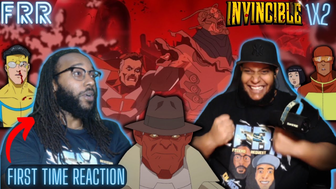 Invincible Season 1x2 "Here Goes Nothing" Reaction | Alien Invasion 👽 | FRR