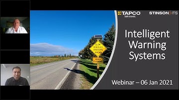 Stinson ITS Webinar #7: Intelligent Warning Systems