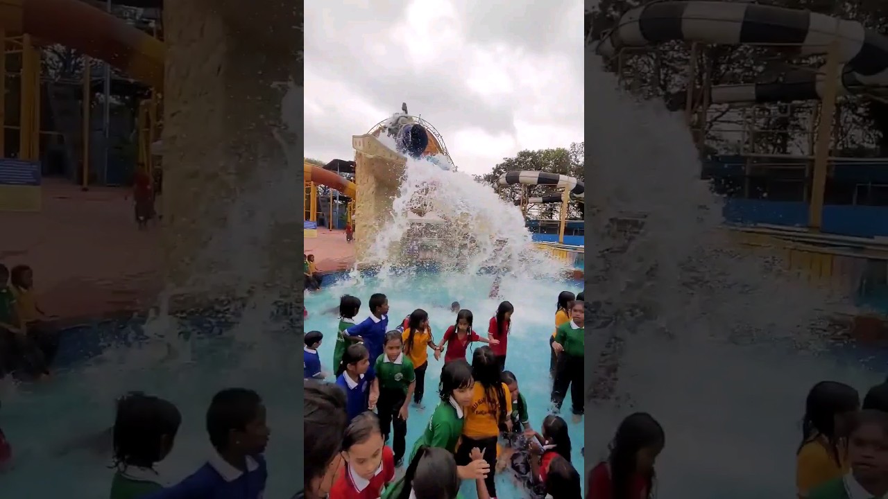 Water splash at fun world bangalore water park 