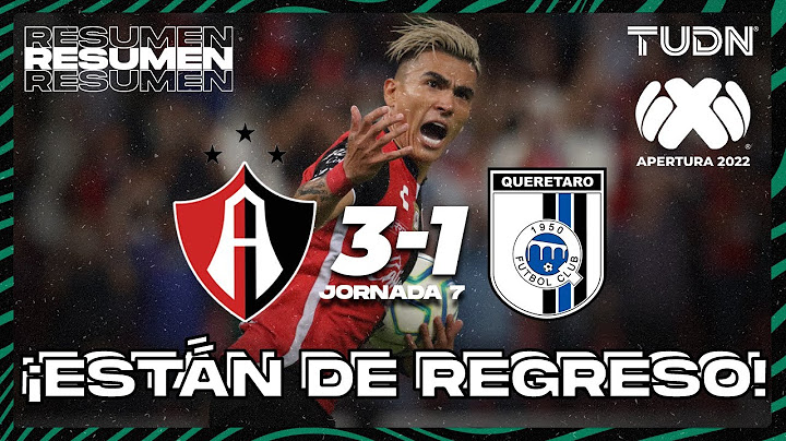 Highlights and goals | Atlas 3-1 Querétaro | Liga MX Apertura 22 - Game 7 | TUDN