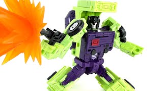 Celebrity Let's Mix it Up ! Transformers Studio Series 86 Constructicon Mixmaster Devastator Chefatron Review  Profile