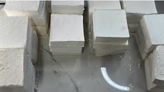 Soft + Crunchy Gym Chalk Block Crush |ASMR | screenshot 5