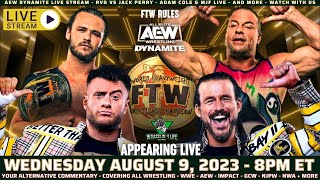 AEW Dynamite Live Stream - RVD vs Jack Perry for the FTW Title - MJF & Adam Cole Live - and more