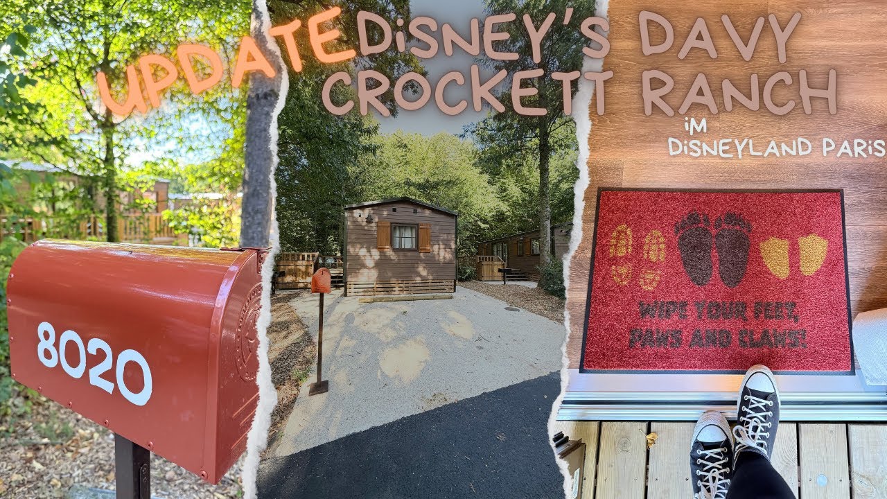 Die neuen Bungalows der Disney Davy Crockett Rank im Disneyland Paris 🛎️