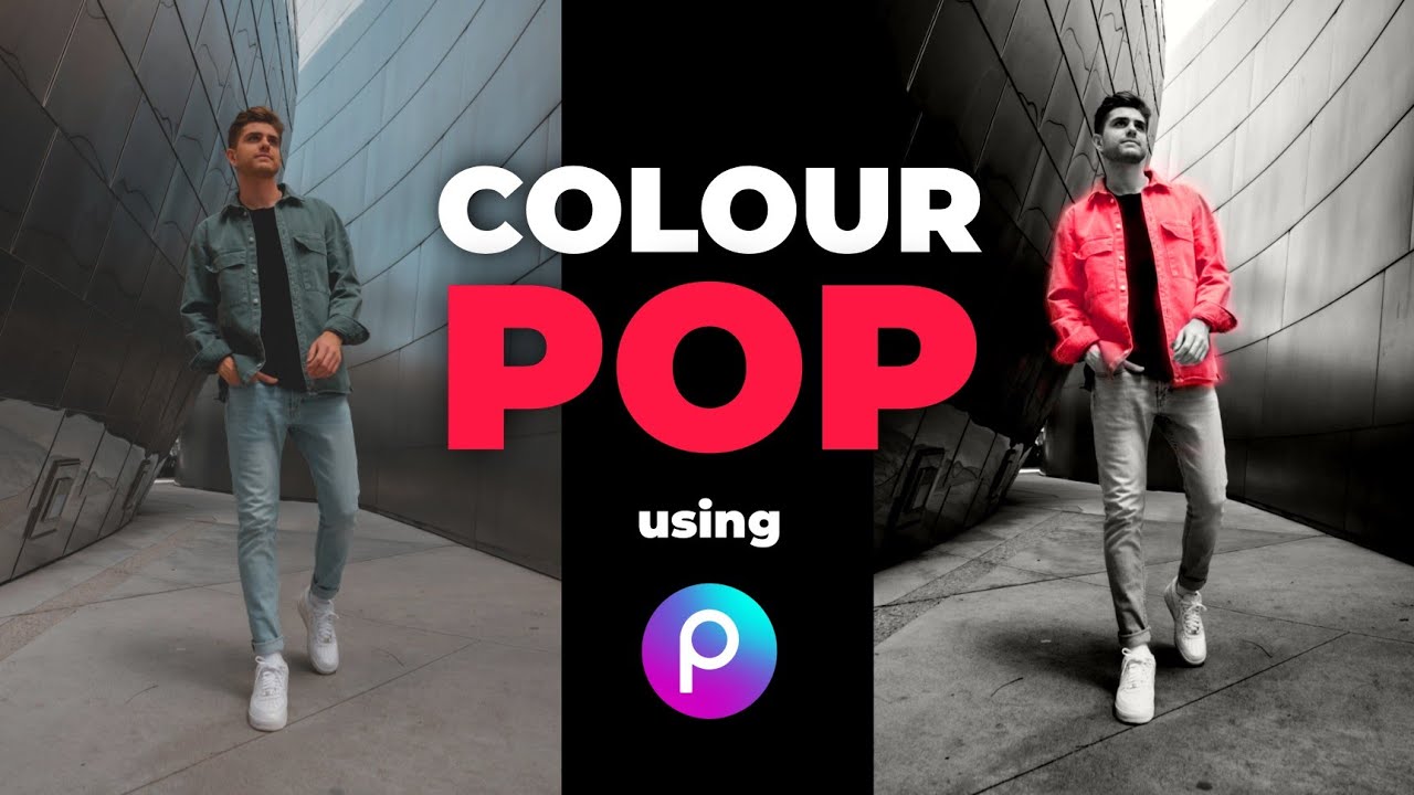 Colour Pop the image in PicsArt | Editsmart Designs| Mobile Photo Editing