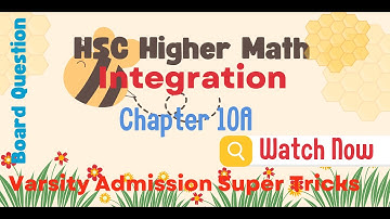 Integration hsc one shot Class | Lecture--03 | # Integration # hsc integration # varsity_admission