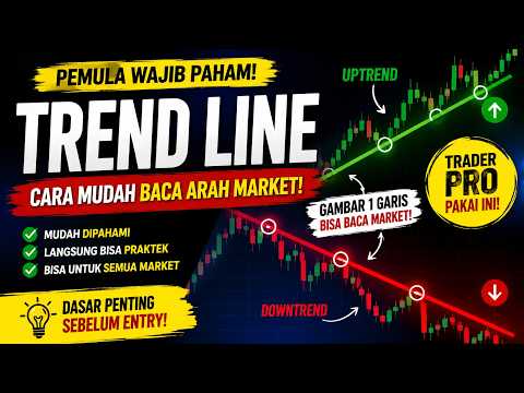 Belajar Trend Line Trading dari Nol (Cara Paling Mudah Baca Arah Market untuk Pemula)