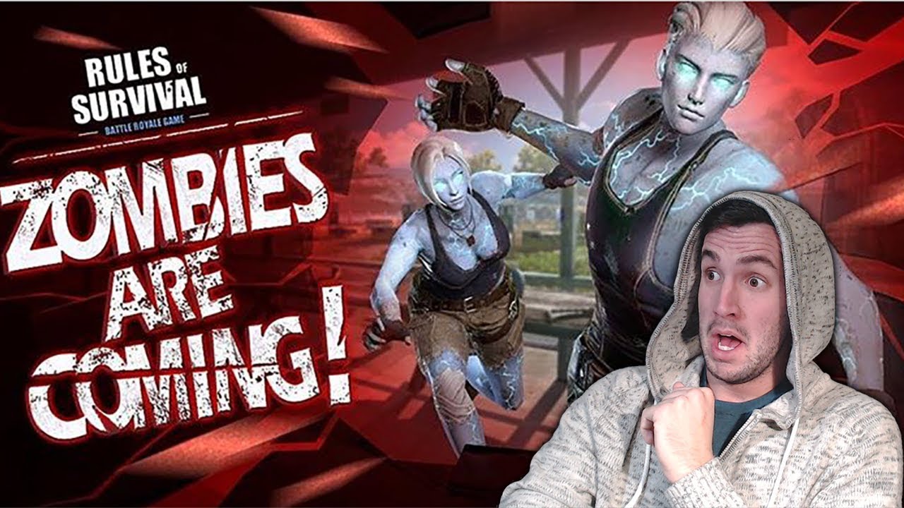 RULES OF SURVIVAL ZOMBIE MODE WITH SUBSCRIBERS!!