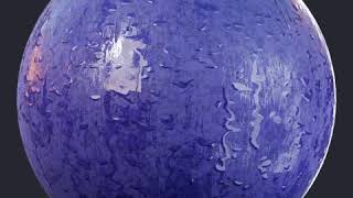 Substance Designer animated water drops