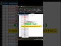 🔥 Excel Mein Duplicate Names 1 Second Mein Hatao! 🤯 | UNIQUE Formula | MS Excel #Shorts #excel