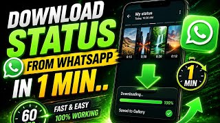 How to Download WhatsApp Status ✅ Directly in Gallery, New Trick to Download WhatsApp Status On G... screenshot 3