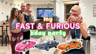 MY FAST & FURIOUS BIRTHDAY PARTY VLOG (Spend the day w/me)