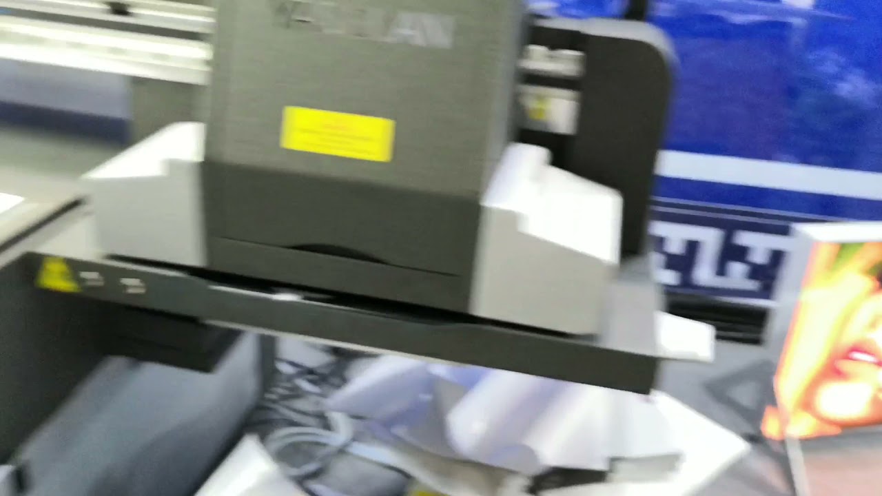 How does the Visual Position system works with our uv flatbed printer