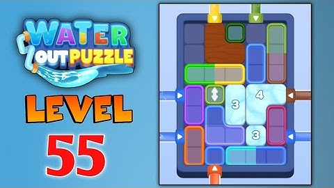 Water Out Puzzle Level 55 Game Walkthrough