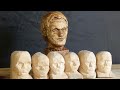 Head Carving Studies and Practice | Wood carving