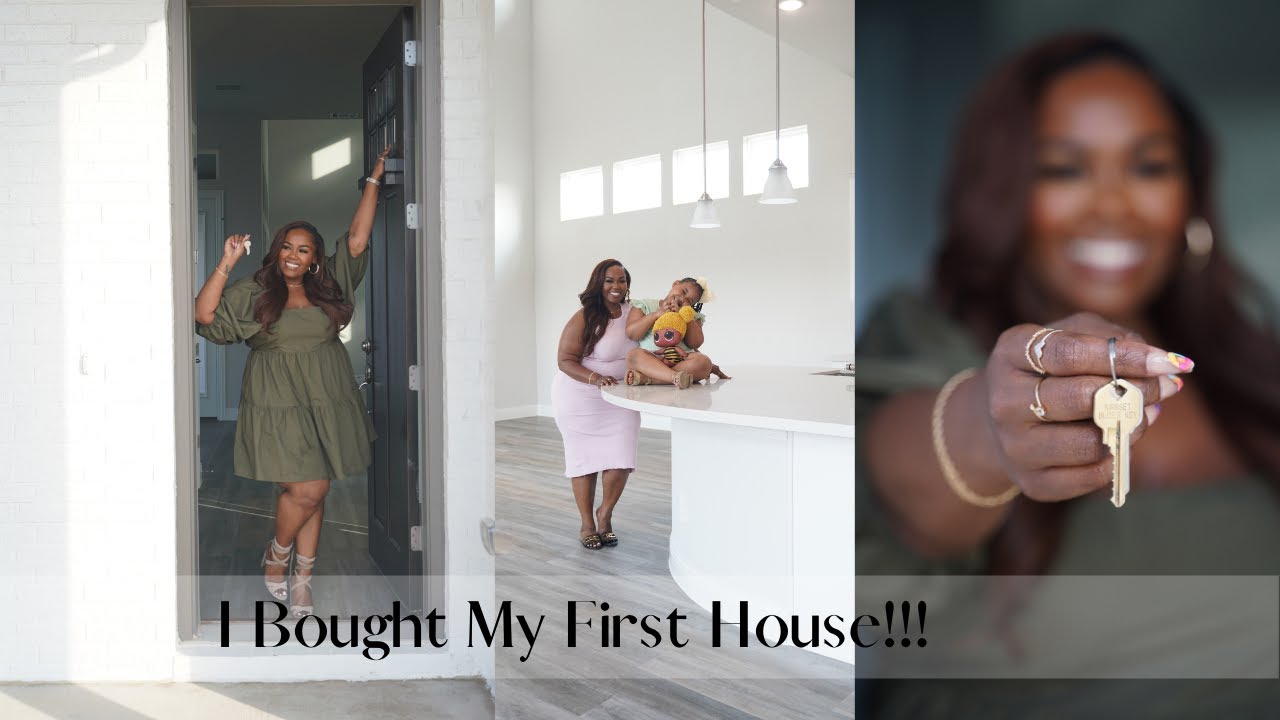 VLOG: I Bought My First House!! Closing Day & Mini Home Tour