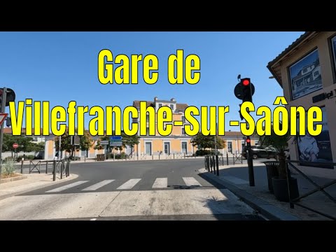 Gare de Villefranche-sur-Saône - French region